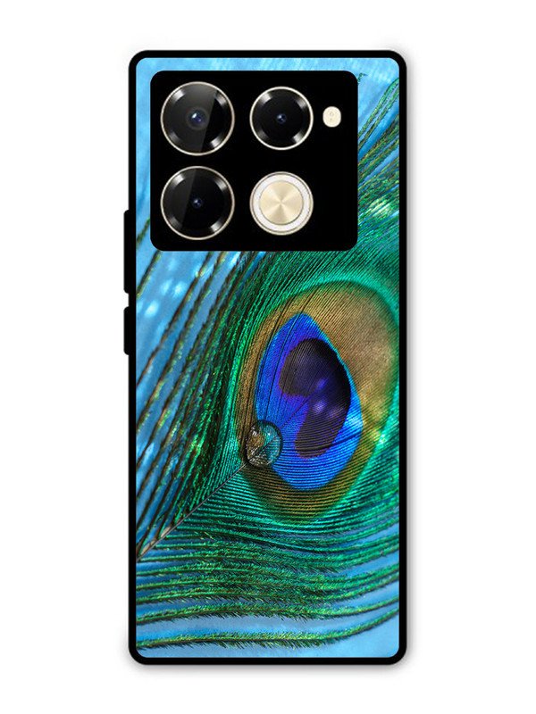 Infinix Note 40 Pro 5G A drop on Peacock Feather