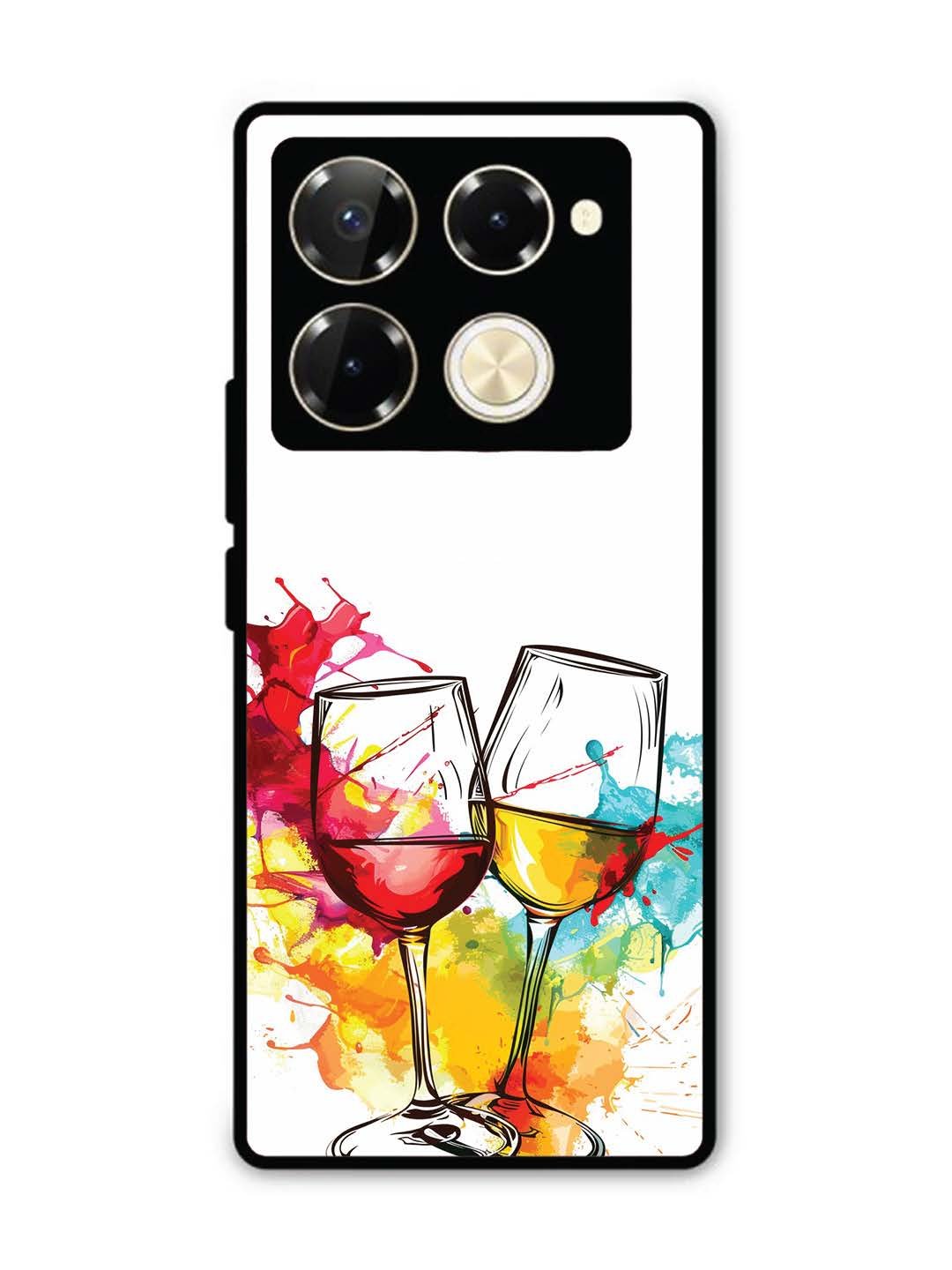 Infinix Note 40 Pro 5G Colorful wine glasses