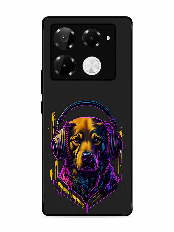 Infinix Note 40 Pro Plus 5G Music Lover Dog