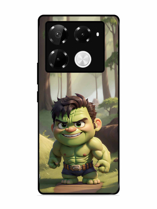 Infinix Note 40 Pro Plus 5G cute baby hulk