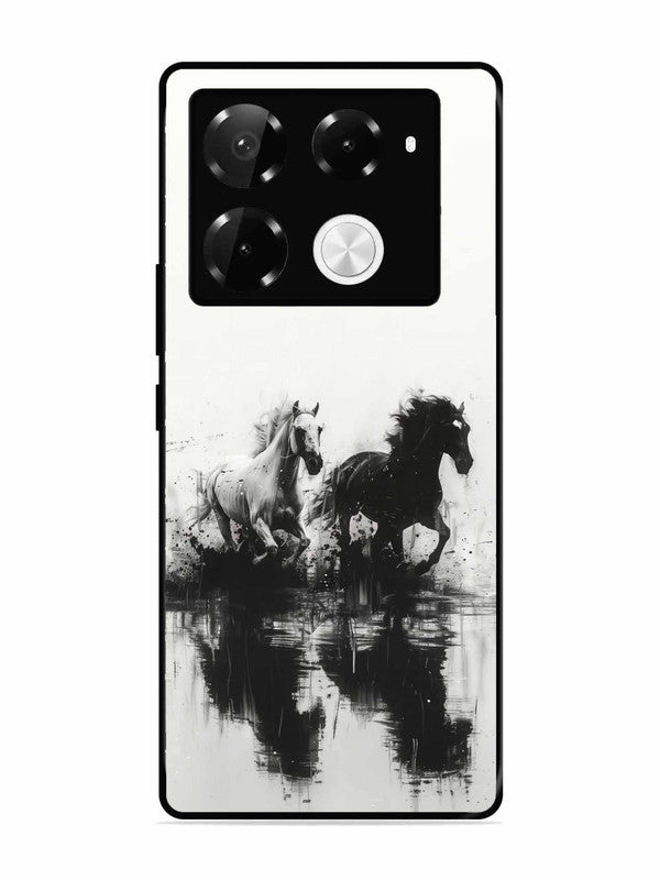 Infinix Note 40 Pro Plus 5G Black & White Horse