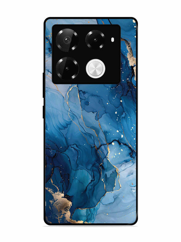 Infinix Note 40 Pro Plus 5G Oceanic Pattern with Golden Sprinkles