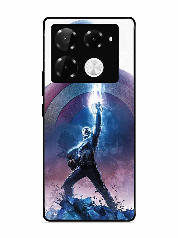 Infinix Note 40 Pro Plus 5G captain america thor hammer lightning
