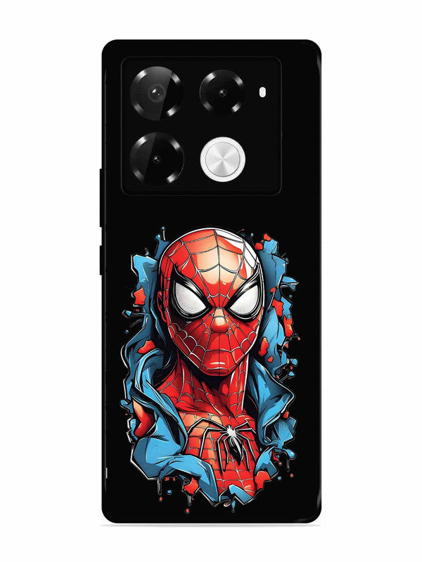 Infinix Note 40 Pro Plus 5G Spider man street art style