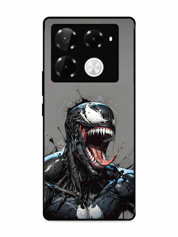 Infinix Note 40 Pro Plus 5G Venom Symbiote Grin Art