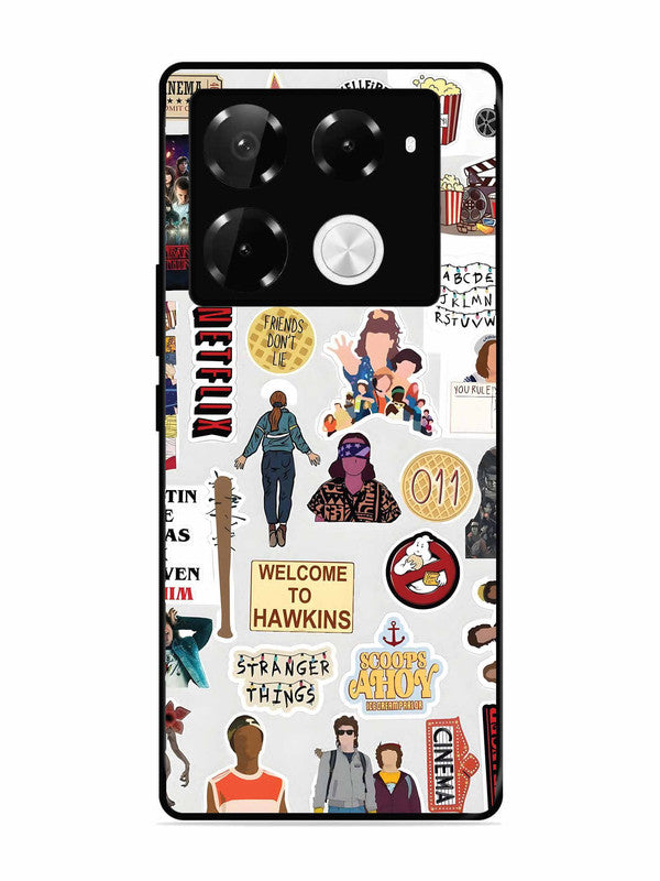 Infinix Note 40 Pro Plus 5G Stranger Things Sticker 2