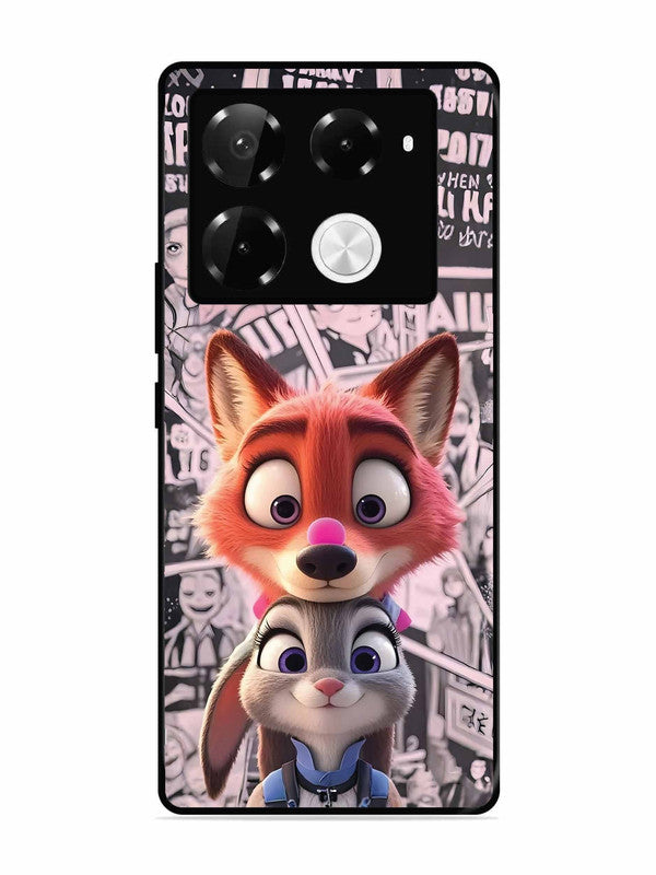 Infinix Note 40 Pro Plus 5G Cute Nick wilde and judy hopps 2