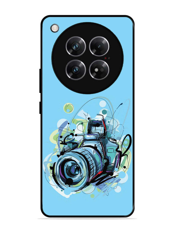 Infinix Zero 40 5G Camera Blue Background