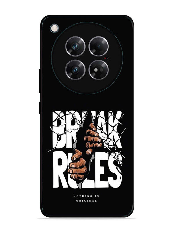 Infinix Zero 40 5G Break Rules Gritty Typography Art