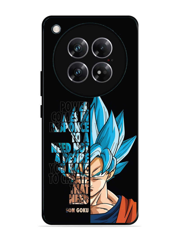 Infinix Zero 40 5G Son of Goku Blue Motivational Art