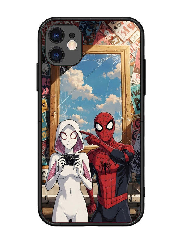 iPhone 11 Spiderman and Spiderwoman