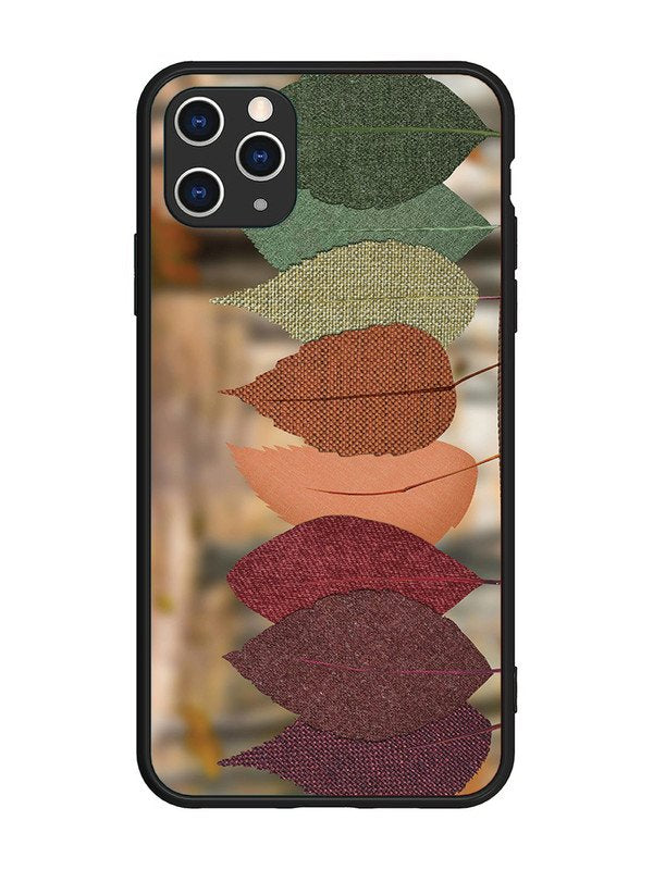 iPhone 11 Pro Max Fabric Leafs