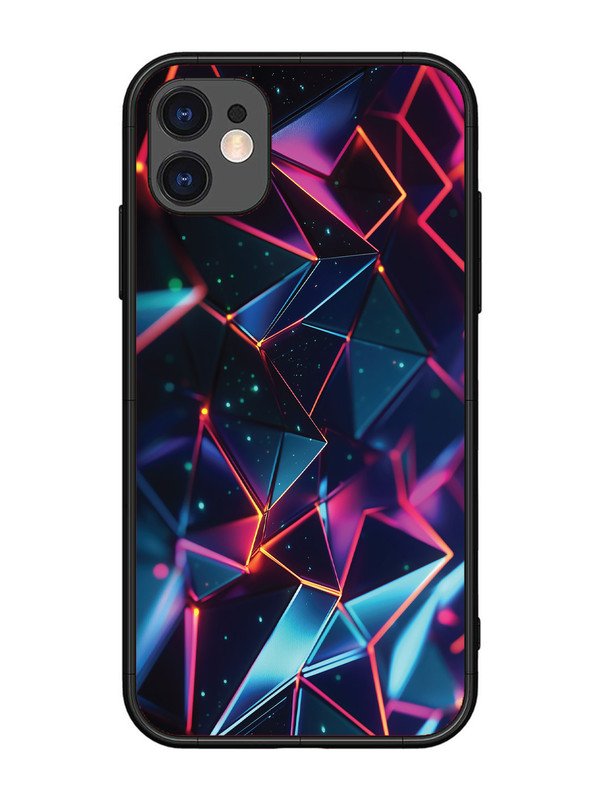 iPhone 11 3D Abstract Polygon