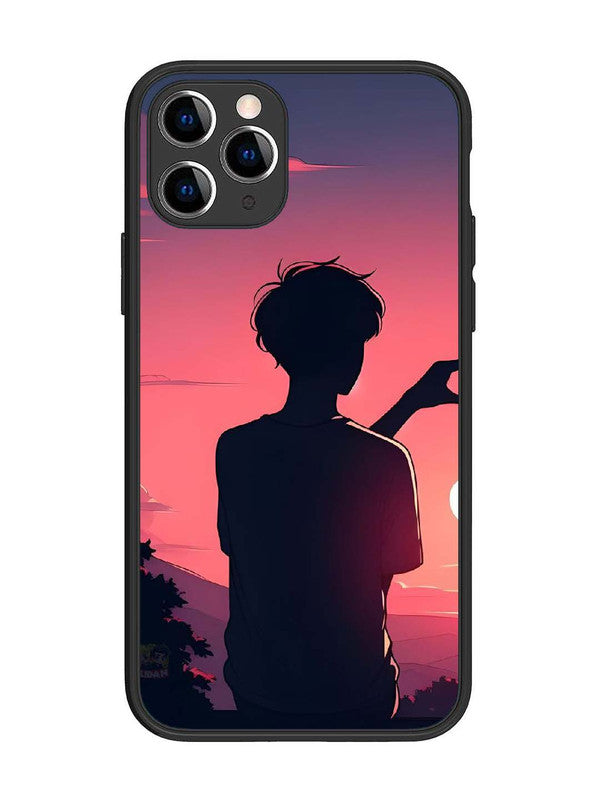 iPhone 11 Pro Love Heart with Hand Boy