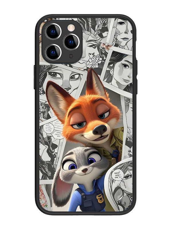 iPhone 11 Pro Cute Nick wilde and judy hopps