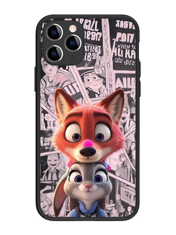 iPhone 11 Pro Cute Nick wilde and judy hopps 2