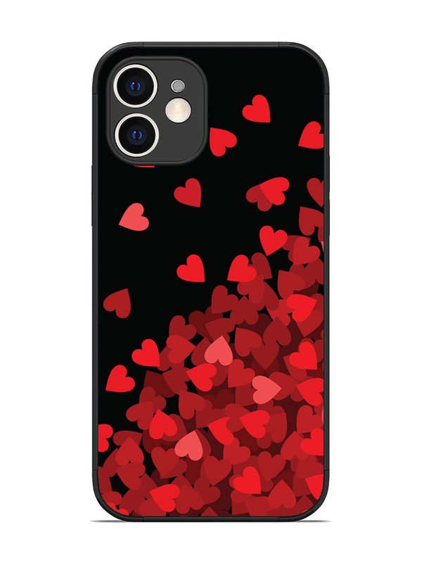 iPhone 12 Red Hearts