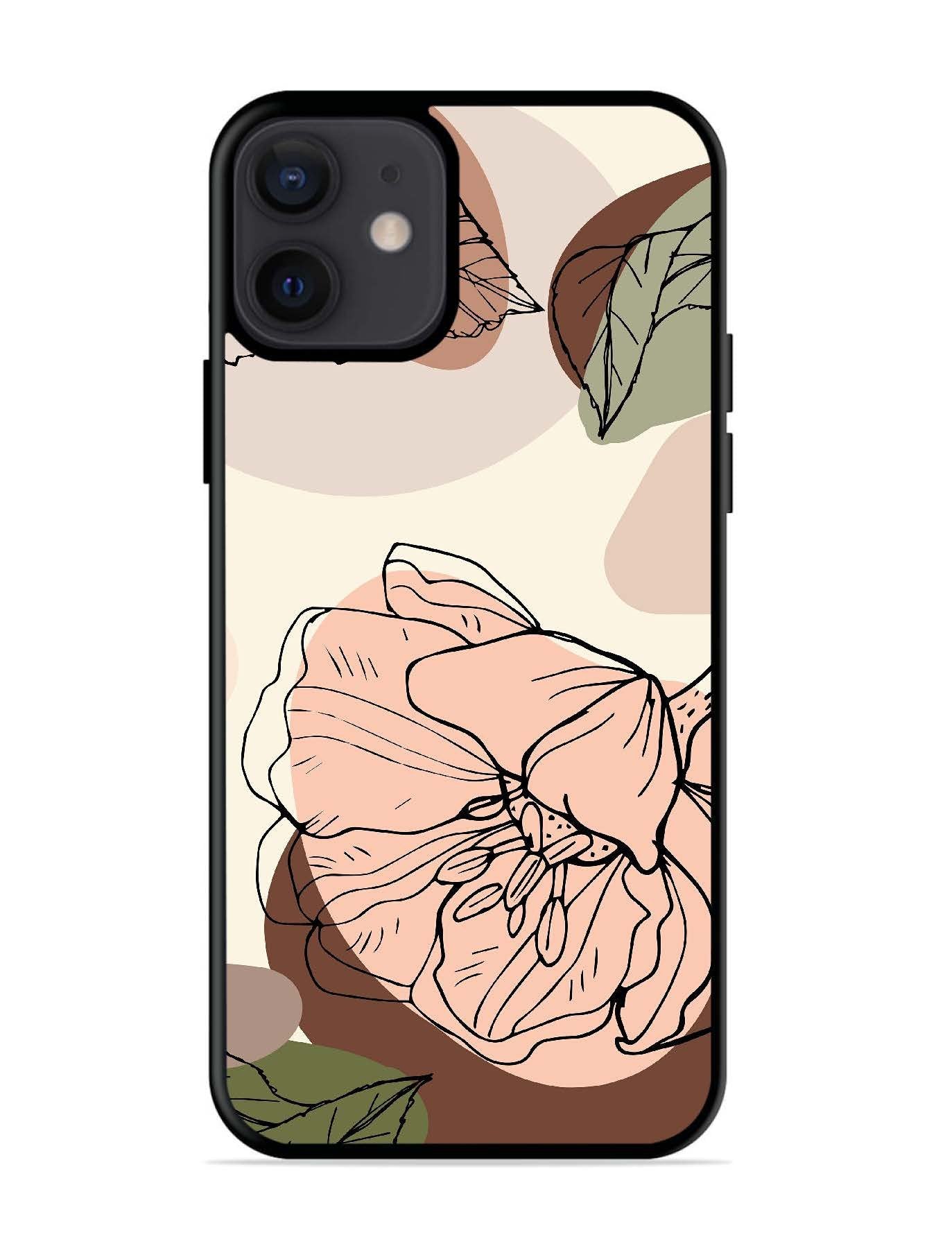 iPhone 12 Mini Floral Elegance, Portrait
