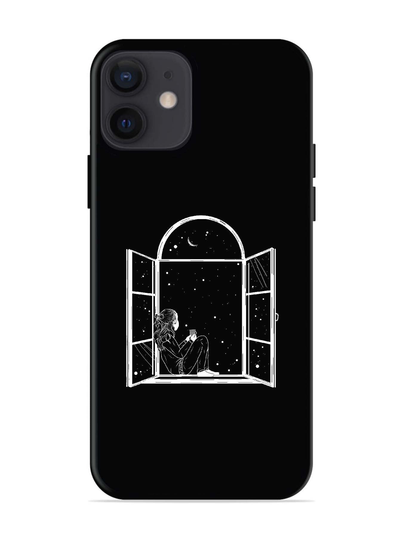 iPhone 12 Mini Little Girl on Window