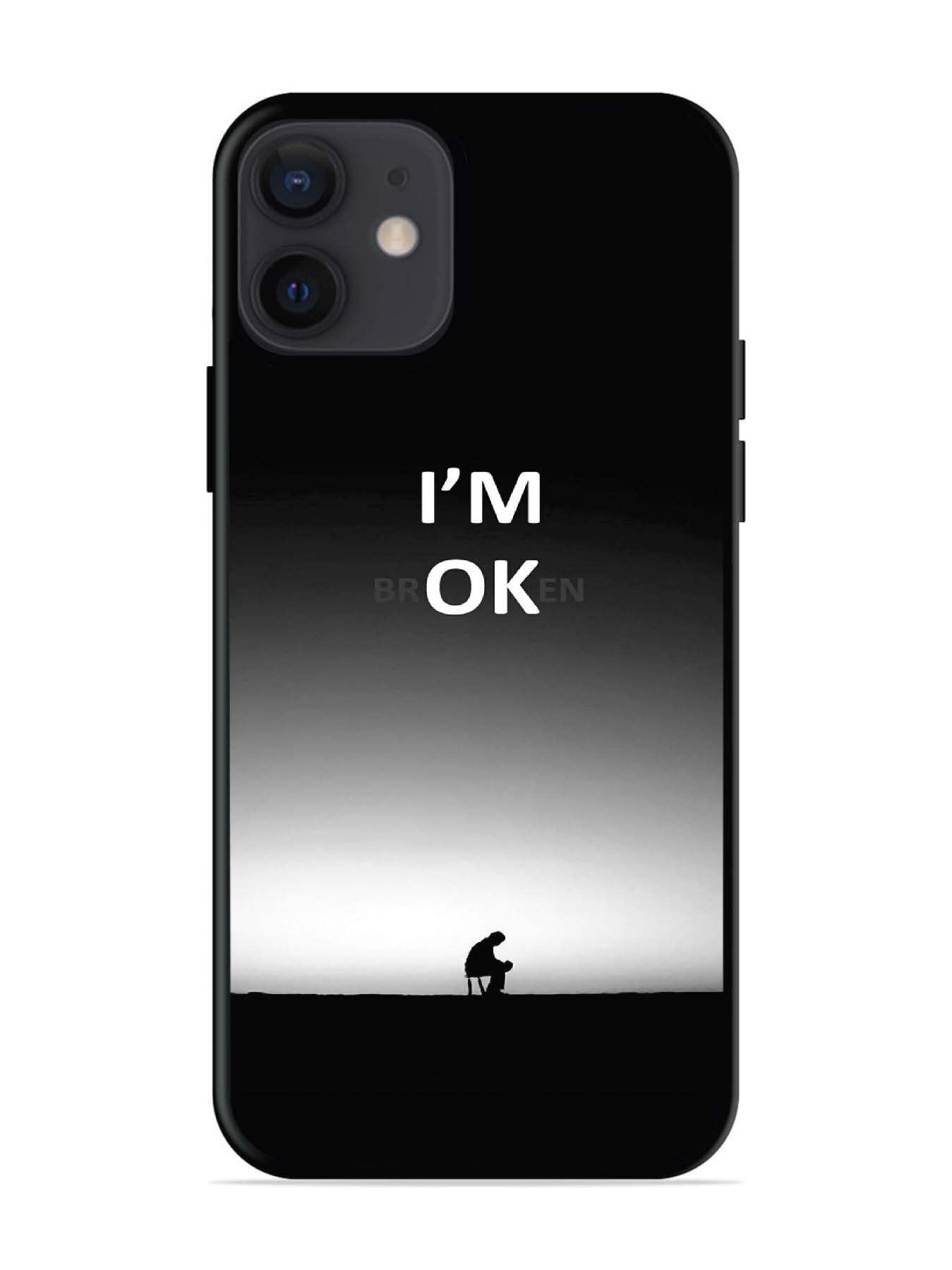 iPhone 12 Mini I'm Broken A man on Chair Alone