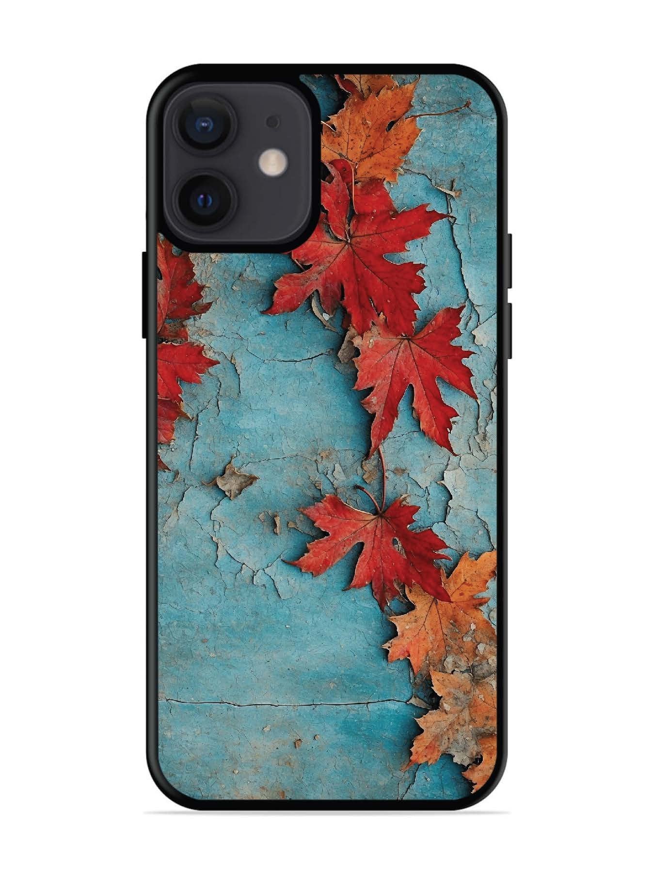 iPhone 12 Mini Autumn Leafs Marble