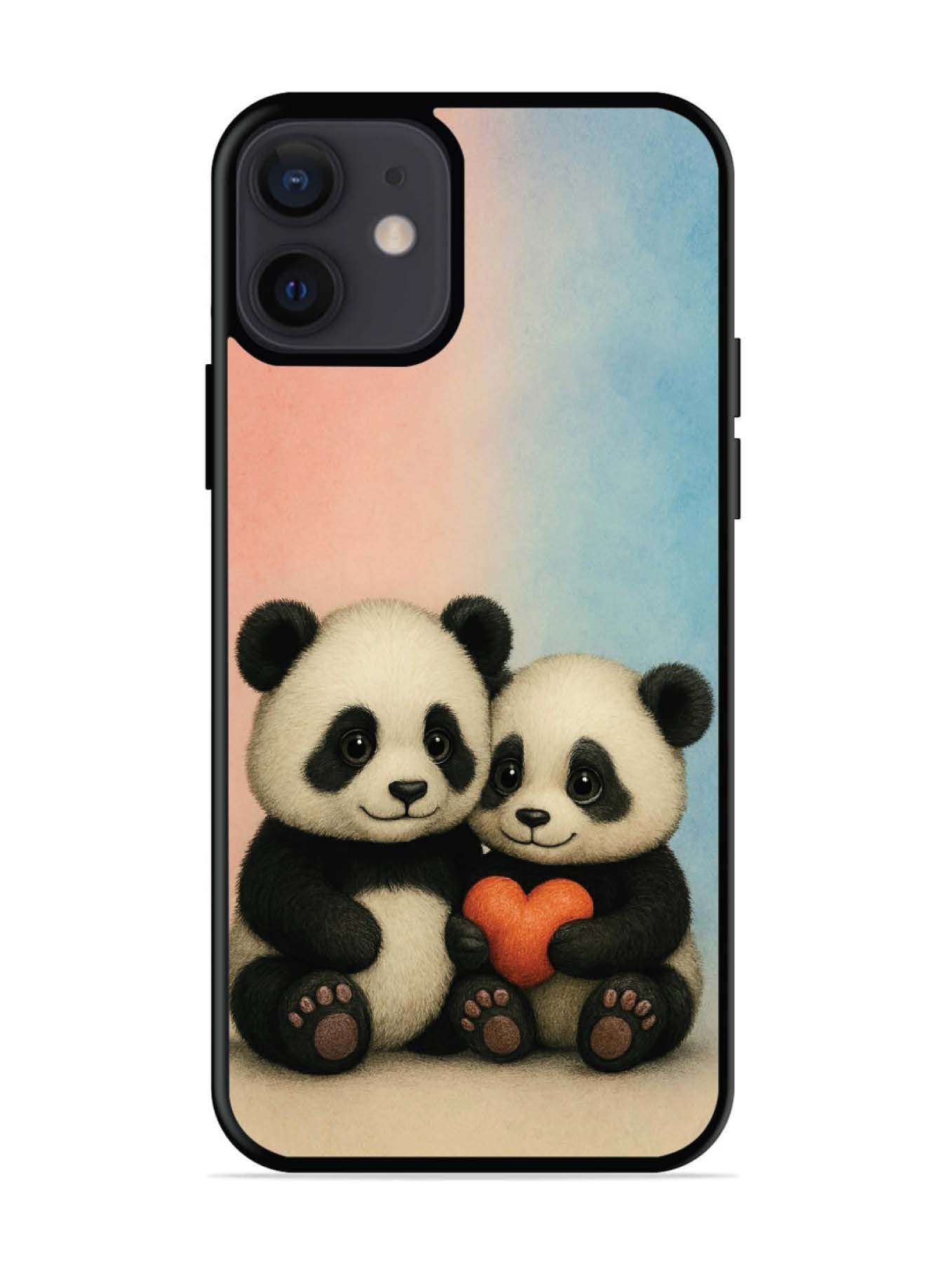 iPhone 12 Mini Cute Baby Pandas