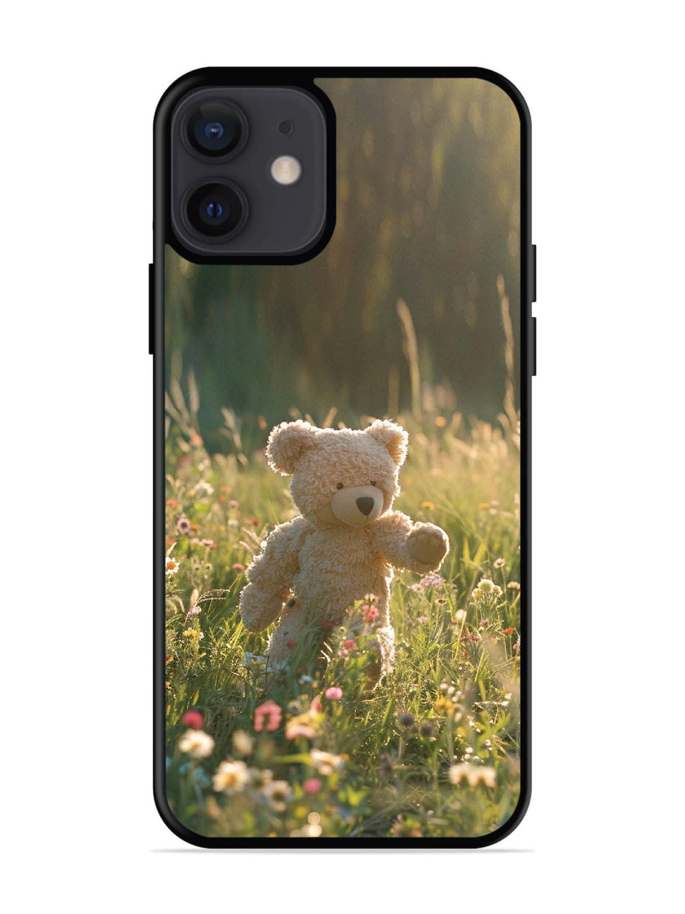 iPhone 12 Mini Teddy Bear Outdoors