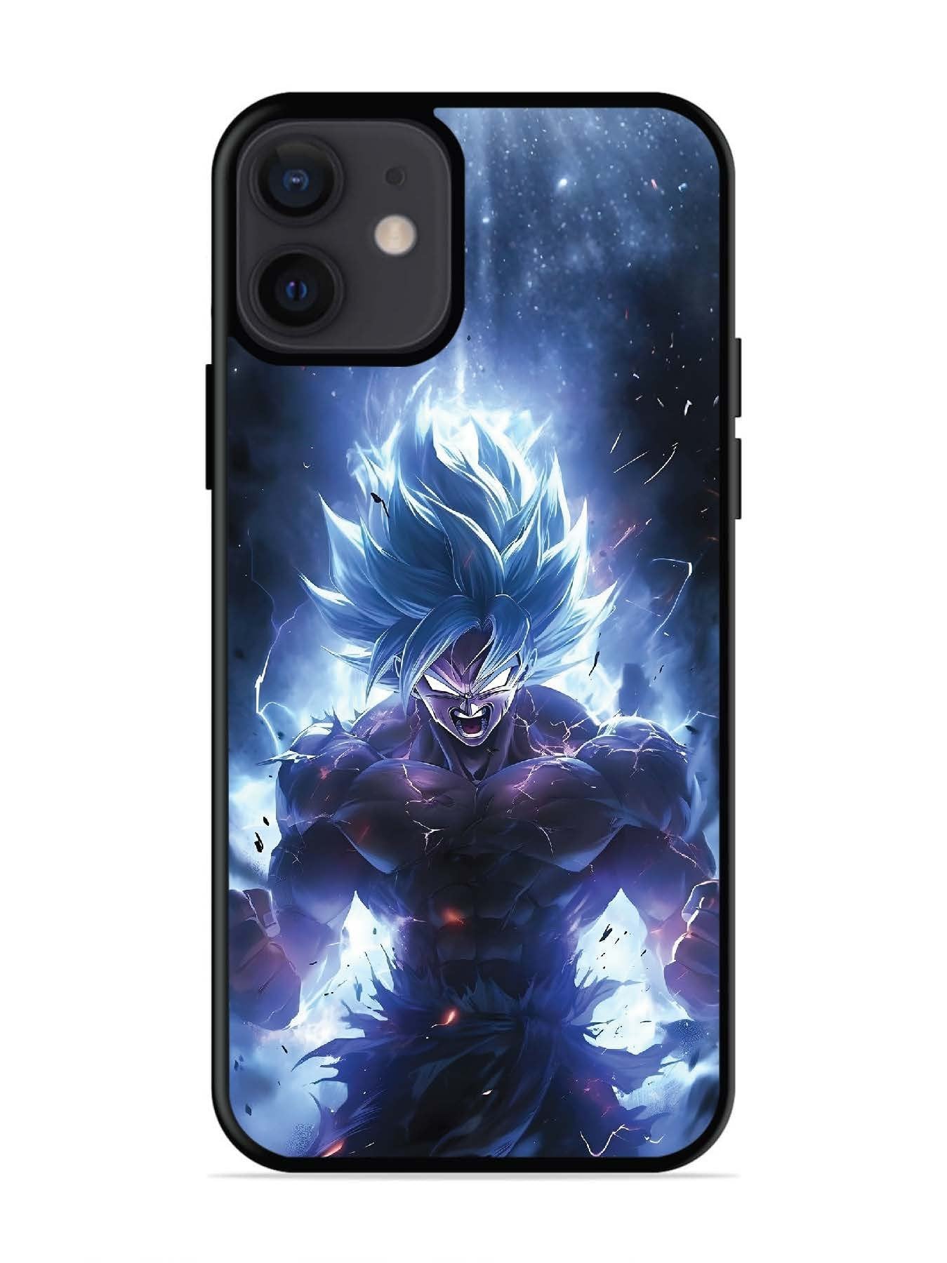 iPhone 12 Mini Super Saiyan Blue and Angry