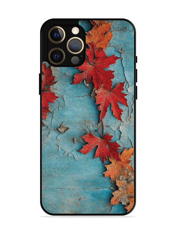 iPhone 12 Pro Max Autumn Leafs Marble
