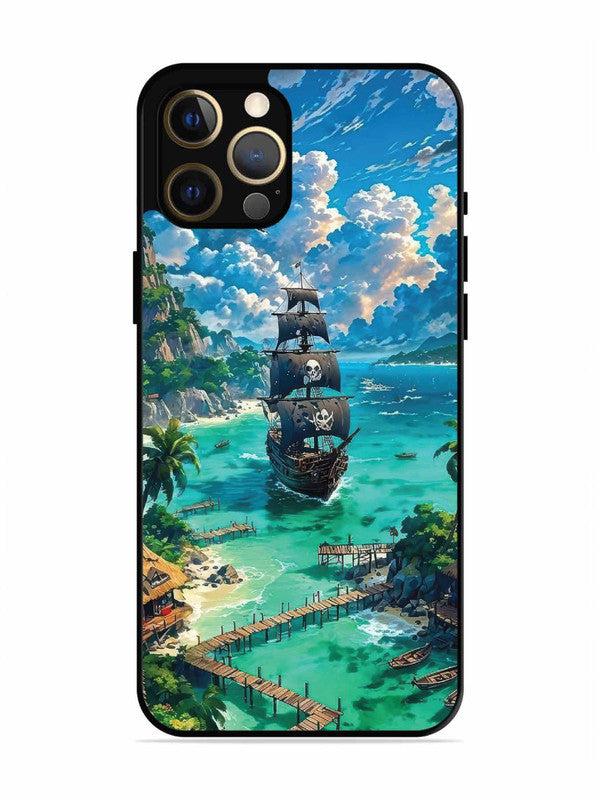 iPhone 12 Pro Max Pirate Ship Island
