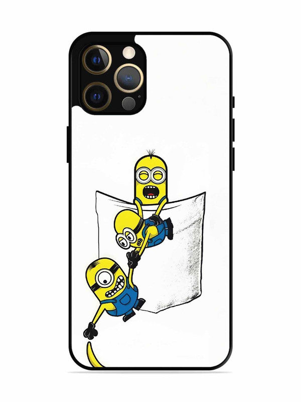 iPhone 12 Pro Max Minions Pocket Climb Banana