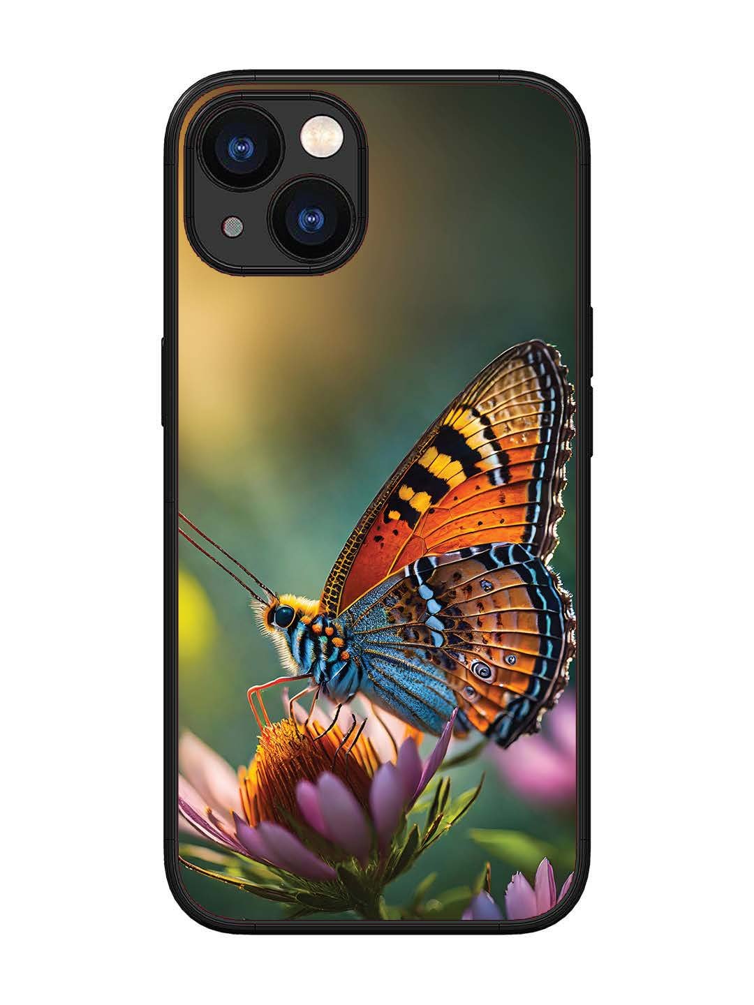 iPhone 13 Golden Hour Monarch Butterfly