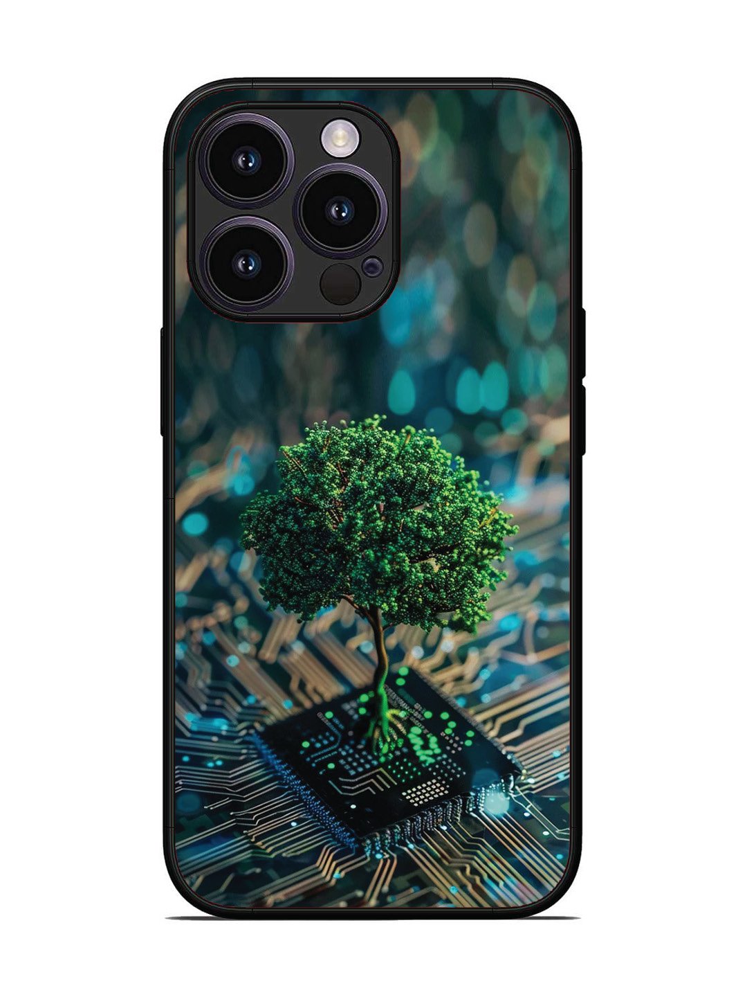 iPhone 14 Pro Technology meets nature