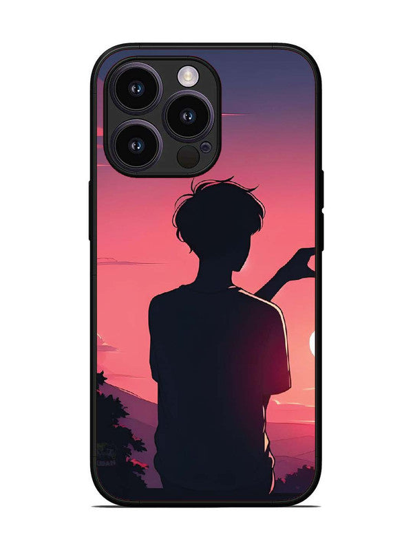 iPhone 13 Pro Love Heart with Hand Boy