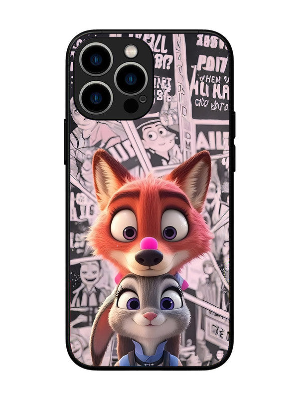 iPhone 13 Pro Max Cute Nick wilde and judy hopps 2