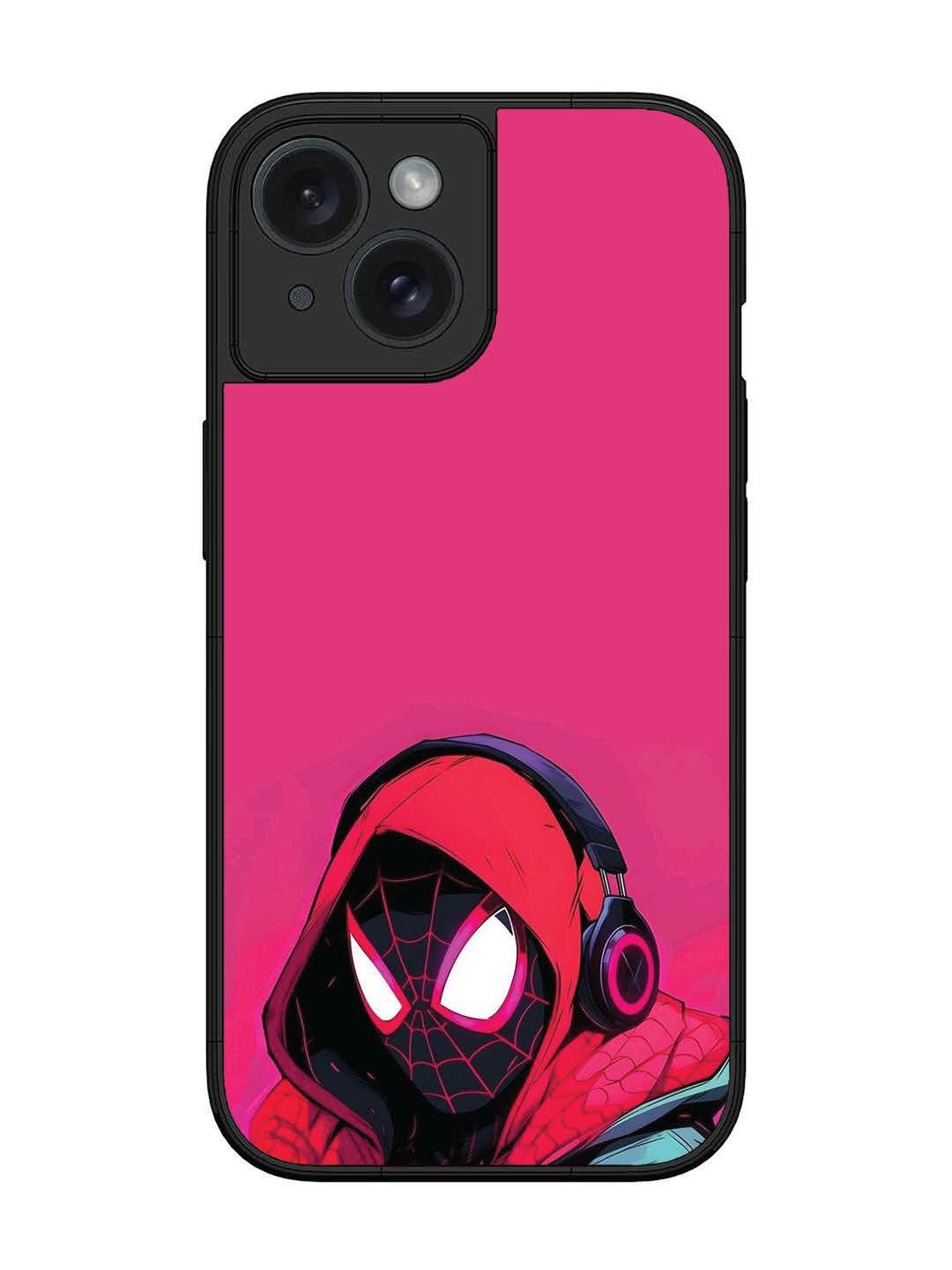 iPhone 14 Spidey Listening Music