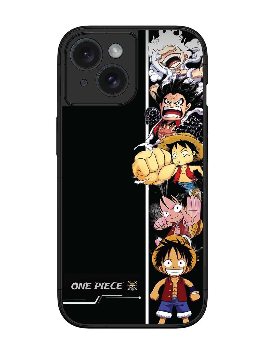 iPhone 14 Luffy Evolution Gear 5 Anime Art
