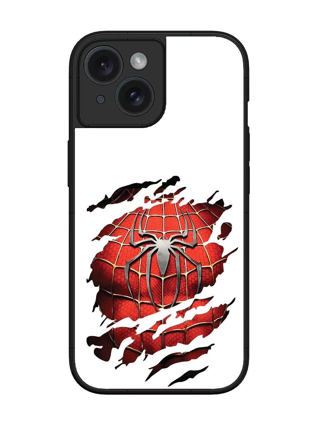 iPhone 15 Spider man iconic sign