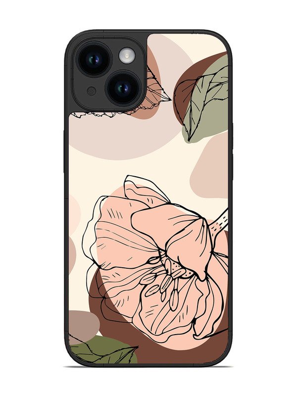 iPhone 15 Floral Elegance, Portrait