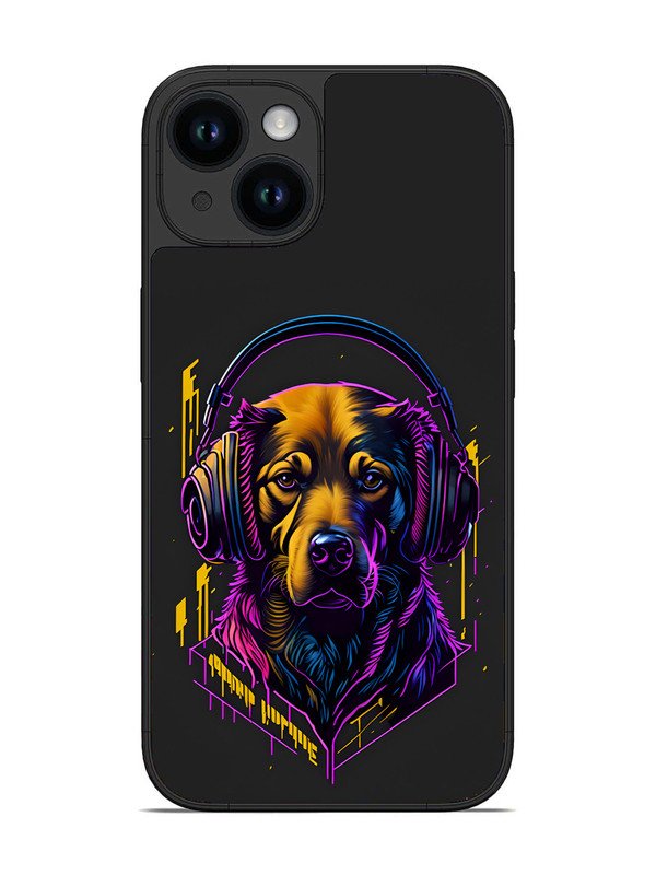 iPhone 15 Music Lover Dog