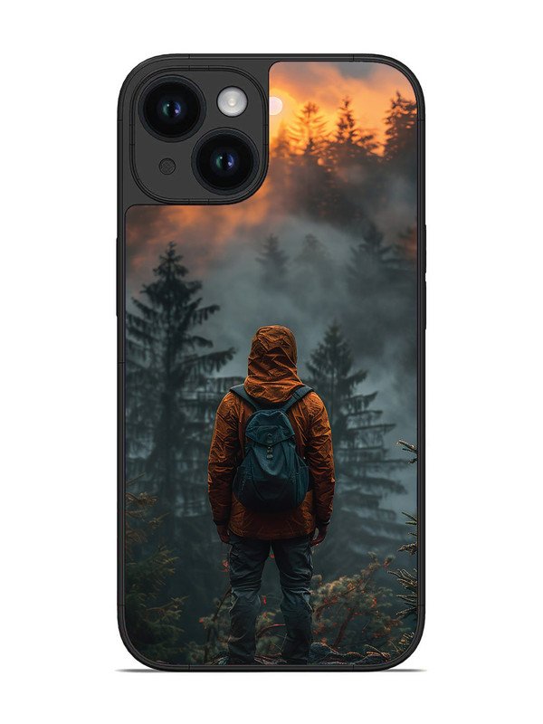 iPhone 14 Alone in Forest