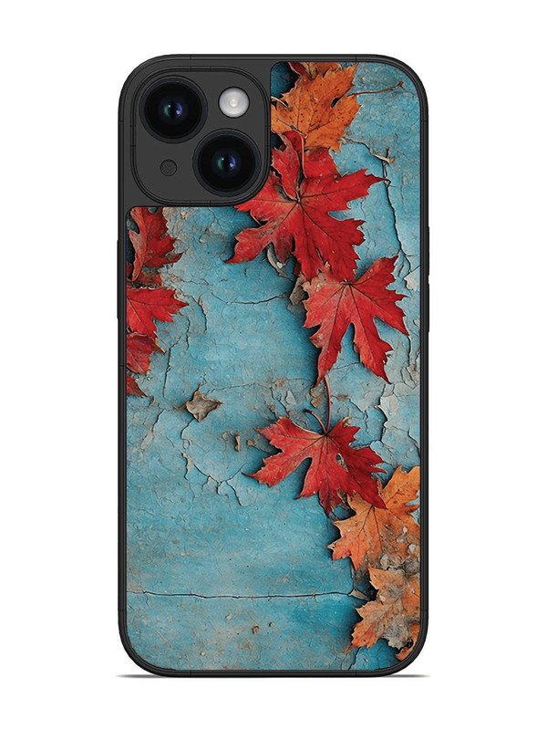 iPhone 15 Autumn Leafs Marble