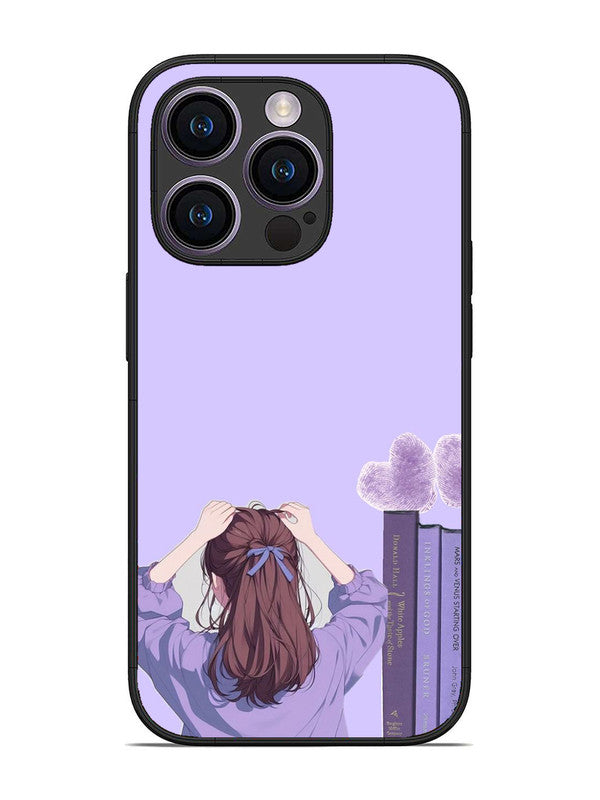 iPhone 14 Pro Cute girl hairs