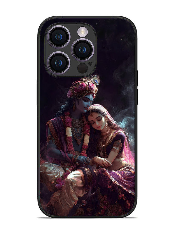 iPhone 14 Pro | 2D Metal | Radha Krishna Together | IP-14P-457