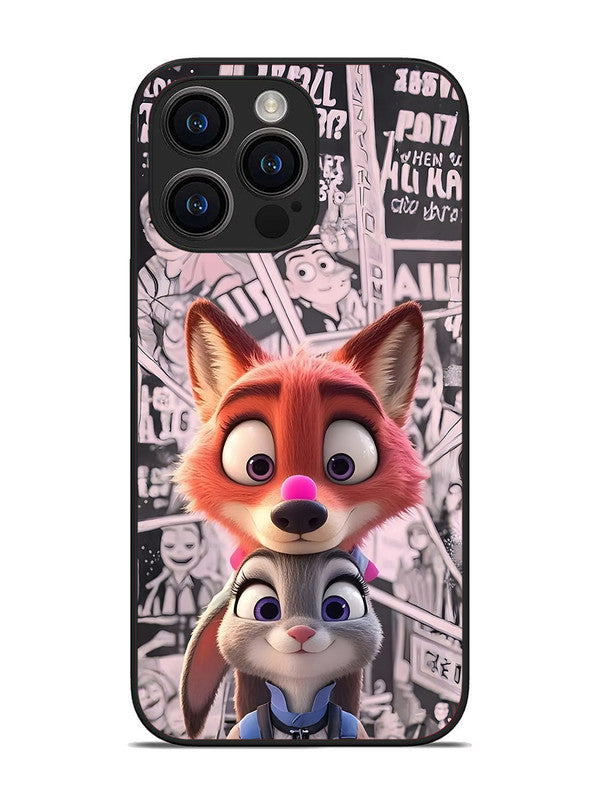 iPhone 14 Pro Max Cute Nick wilde and judy hopps 2