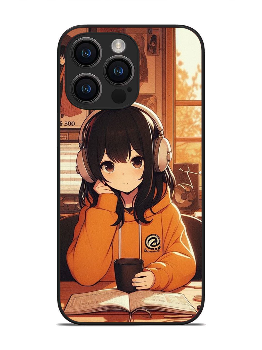iPhone 14 pro max Cute Girl listening Music