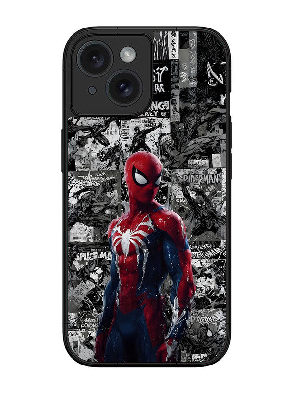 iPhone 15 Spiderman Highlighted on News Paper