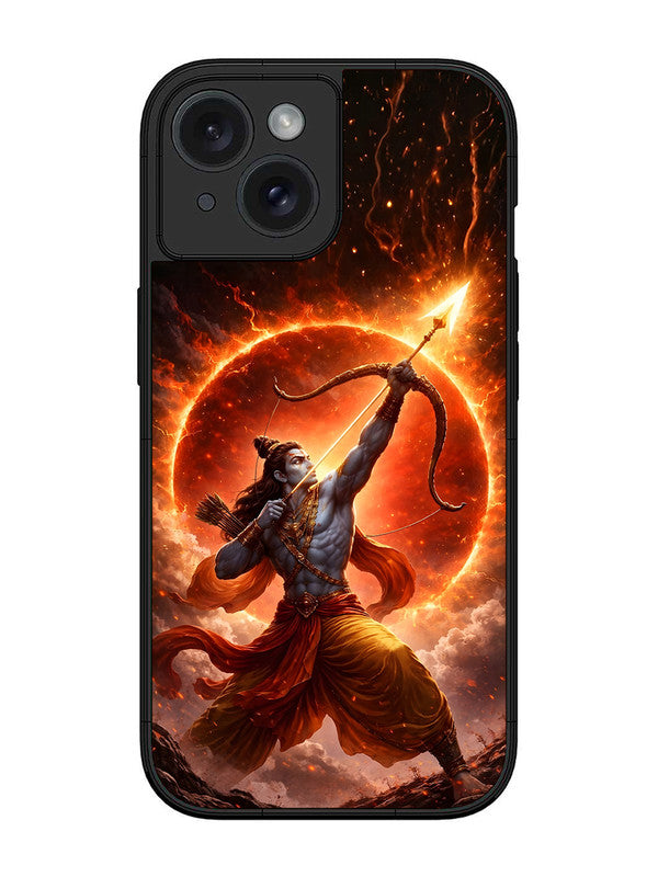 iPhone 15 Lord Ram with Bow and arrow