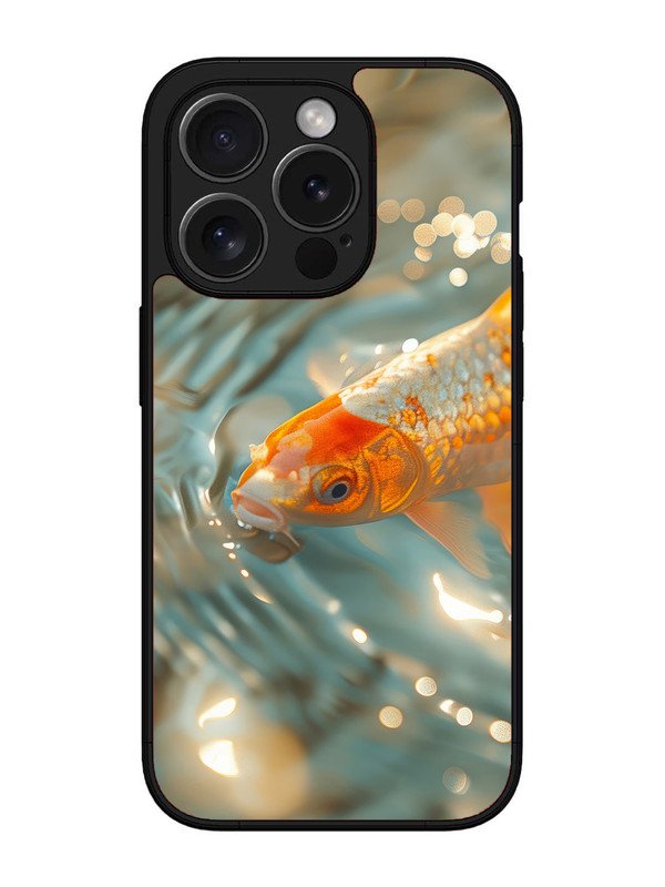 iPhone 15 Pro Max gold-fish-animal