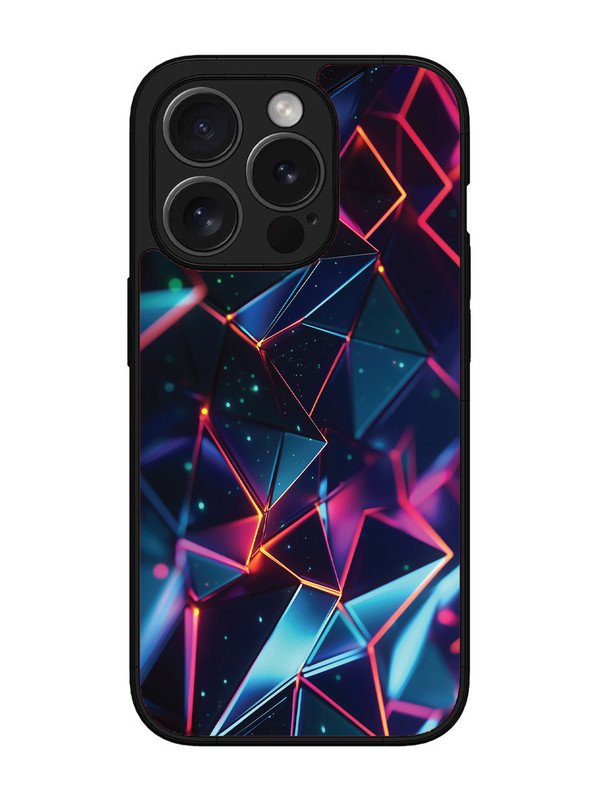 iPhone 15 Pro Max 3D Abstract Polygon